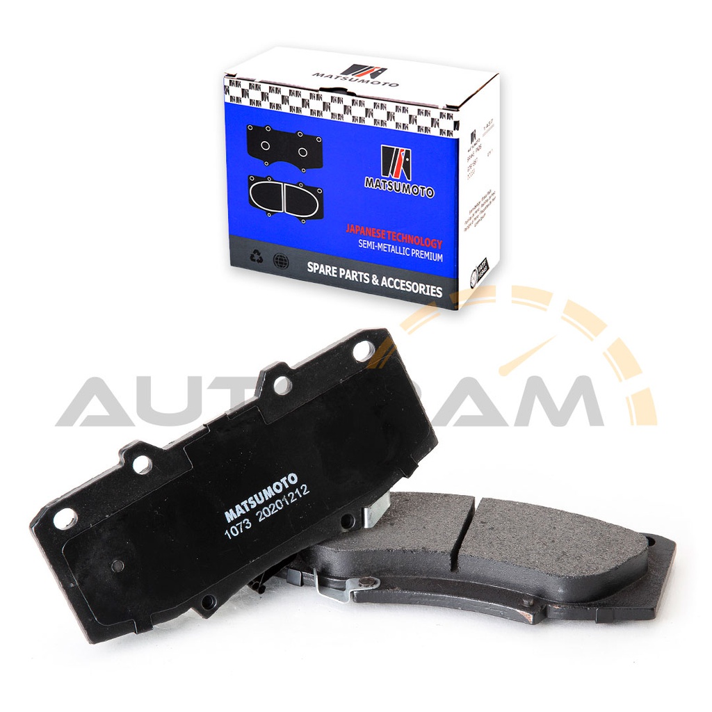 Pastillas de Freno Semi-metálica Delanteras Toyota Hilux / Fortuner
