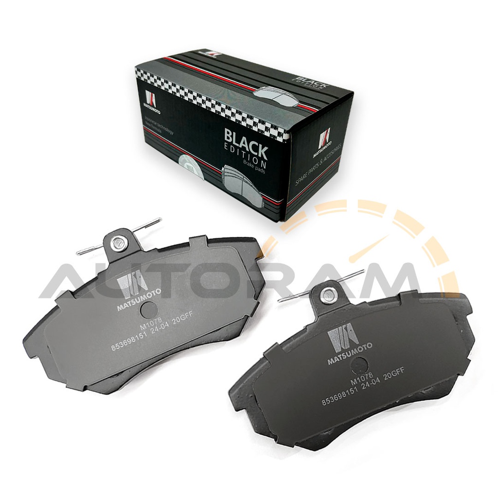 Pastillas de Freno Black Edition Delanteras Audi / Chevrolet / Chery / Volkswagen