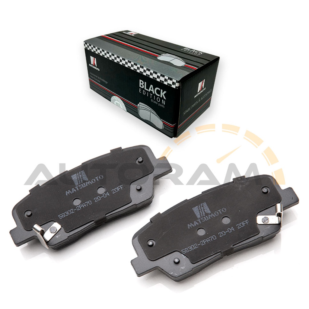 Pastillas de Freno Black Edition Traseras Hyundai / Kia / SsangYong