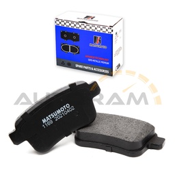 [M1169-SM] Pastillas de Freno Semi-metálica Traseras Mercedes Benz / Renault