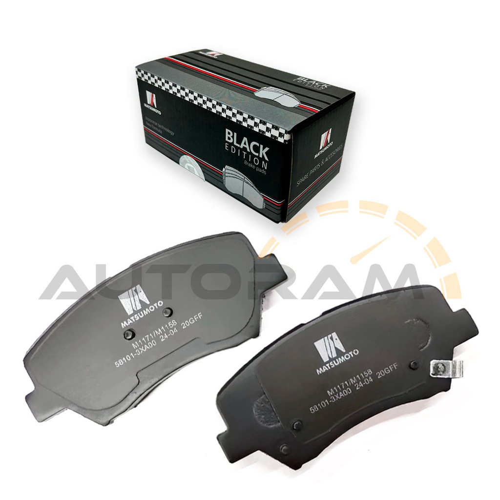 Pastillas de Freno Black Edition Delanteras Hyundai / Kia