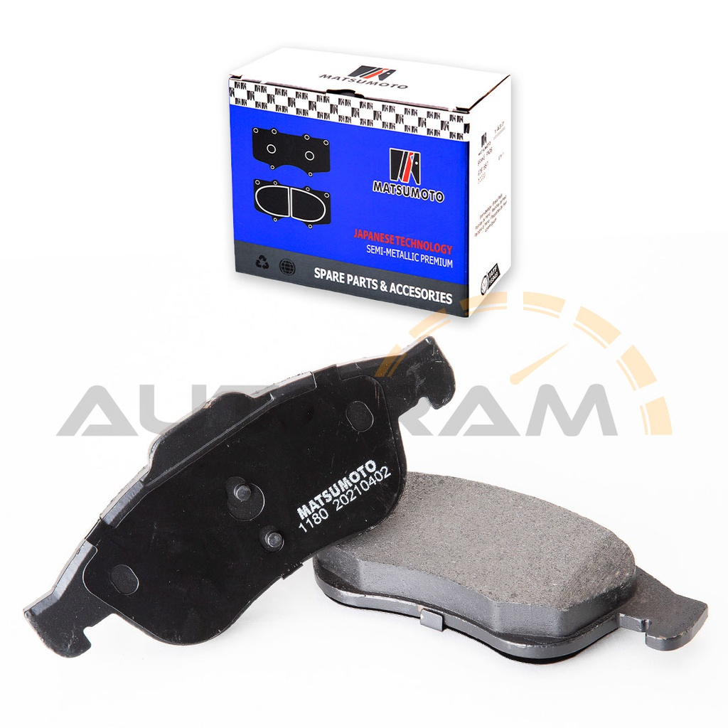 Pastillas de Freno Semi-metálica Delanteras Renault / Samsung