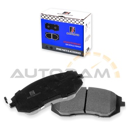 [M1208-SM] Pastillas de Freno Semi-metálica Delanteras Subaru