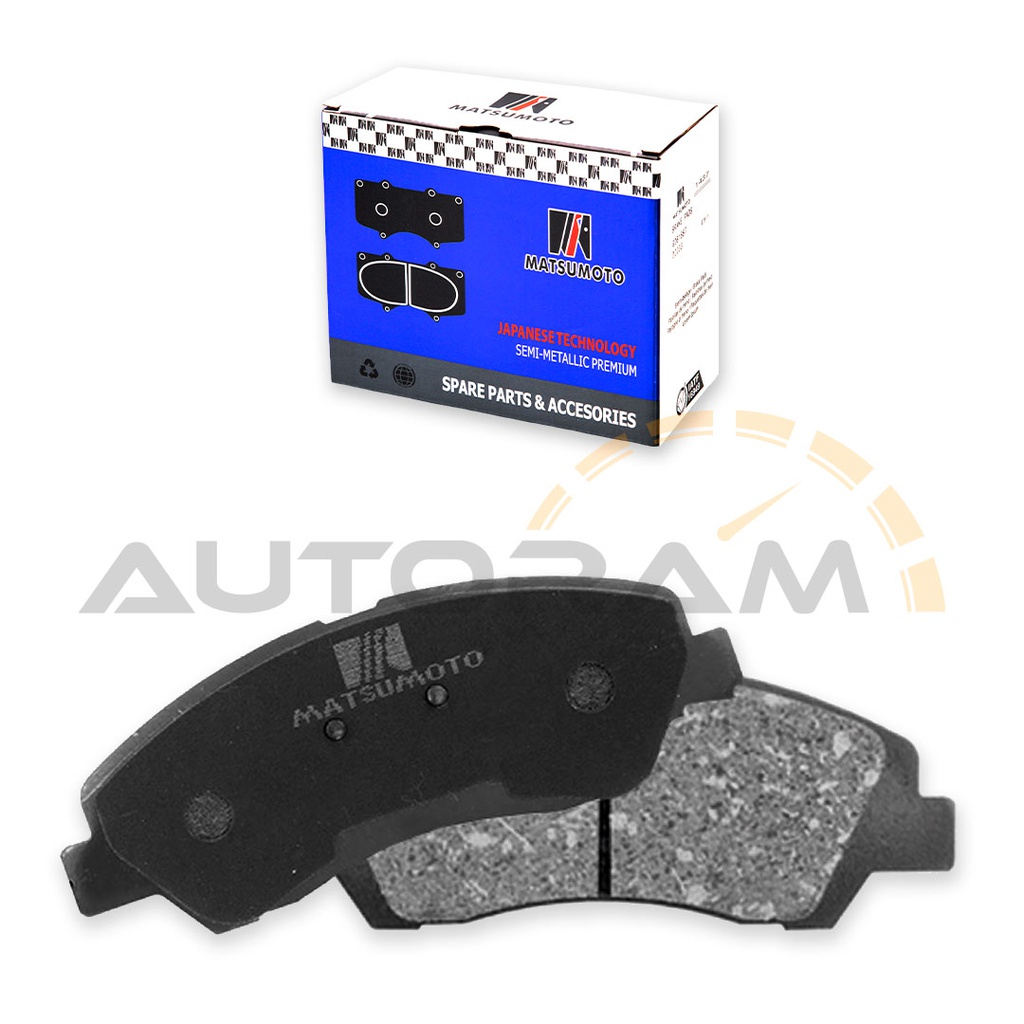 Pastillas de Freno Semi-metálica Delanteras Hyundai i10