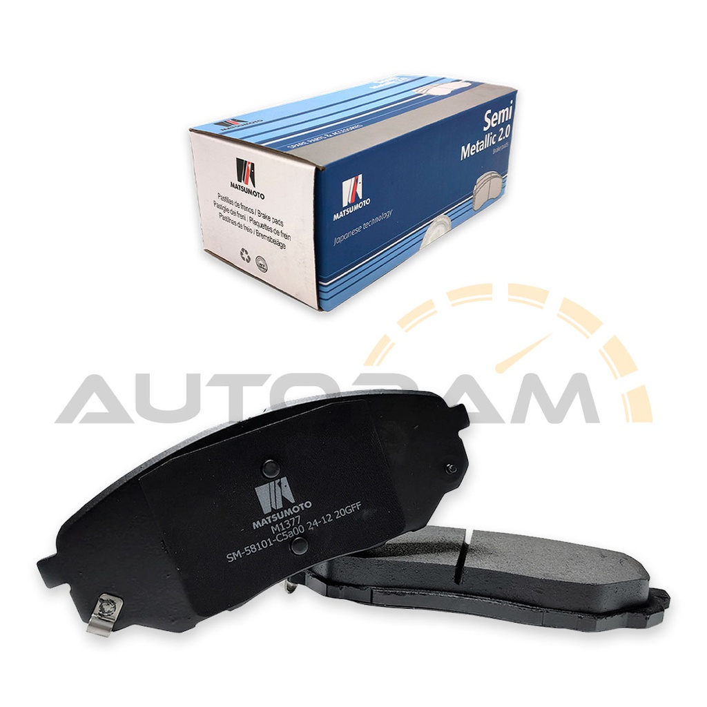 Pastillas de Freno Semi-metálica Delanteras Hyundai / Kia