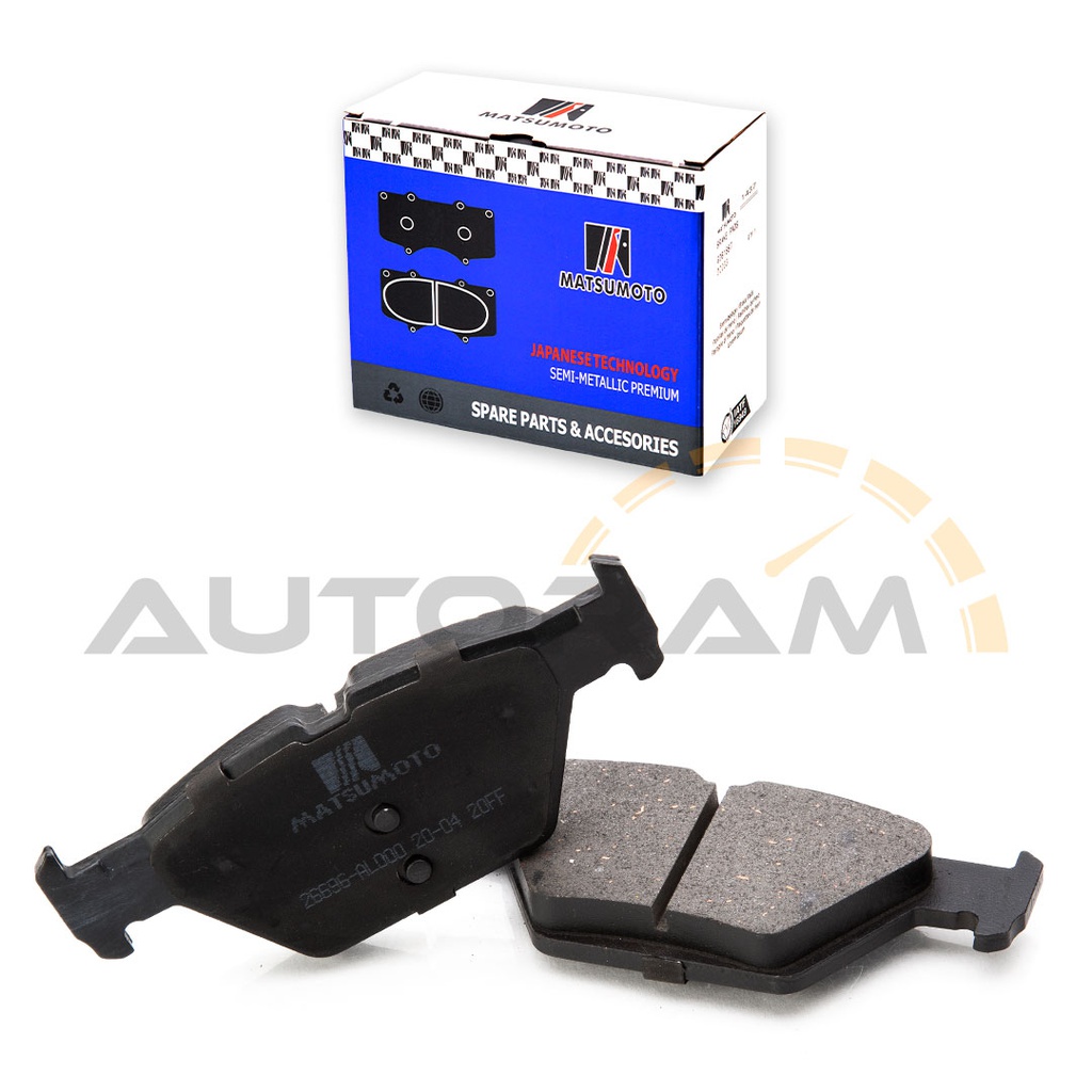 Pastillas de Freno Semi-metálica Traseras Subaru