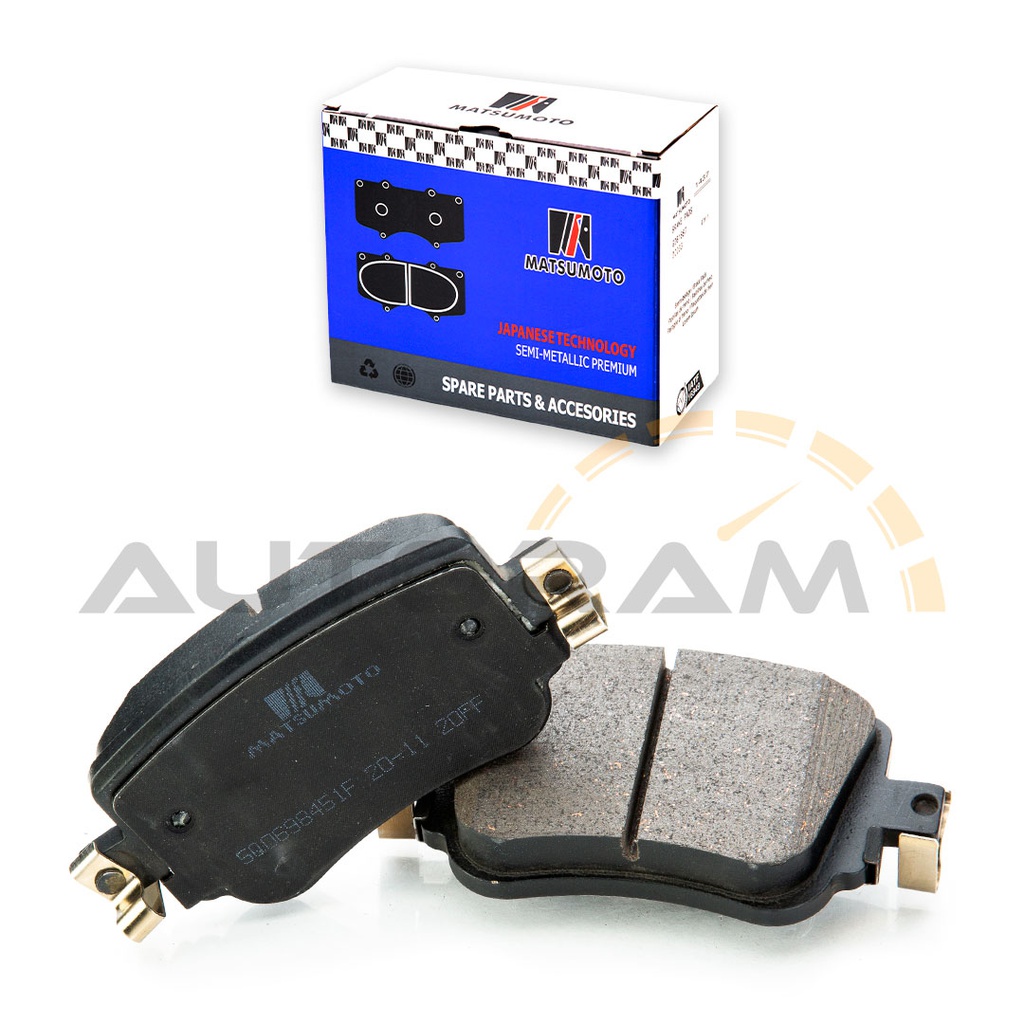 Pastillas de Freno Semi-metálica Traseras Audi / Volkswagen