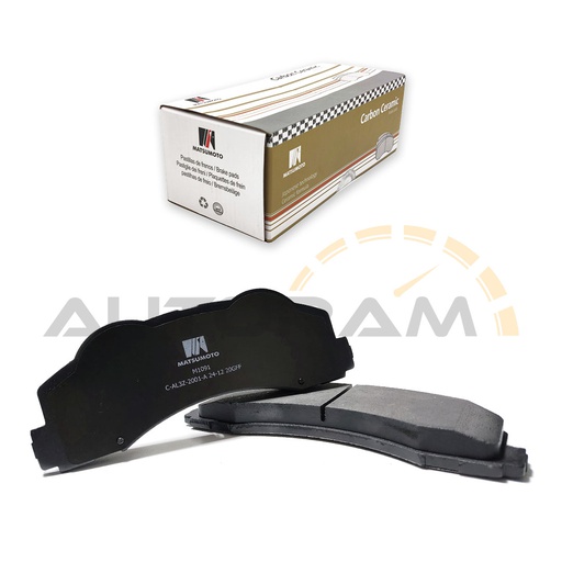 [M1091-CC] Pastillas de Freno Carbocerámica Delanteras Ford / Lincoln