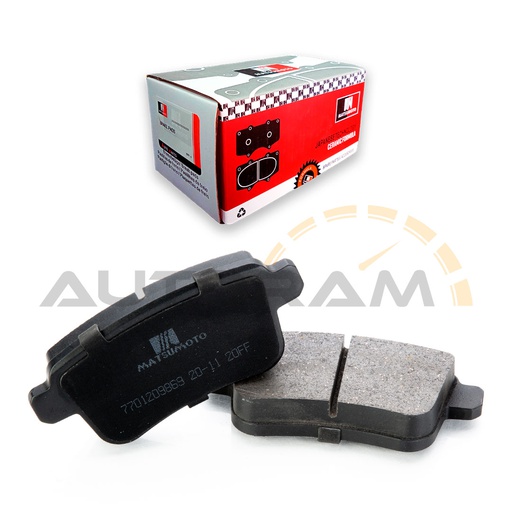 [M1169-CE] Pastillas de Freno Cerámica Traseras Mercedes Benz / Renault