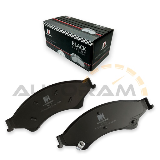 [M1228-BK] Pastillas de Freno Black Edition Delanteras Ford / Mazda / Volkswagen