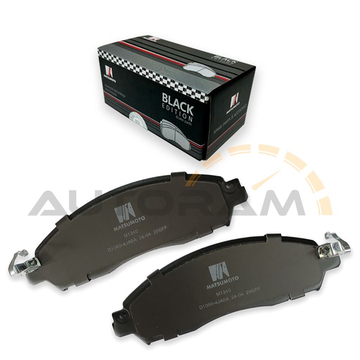 [M1340-BK] Pastillas de Freno Black Edition Delanteras Nissan / Renault / Dongfeng
