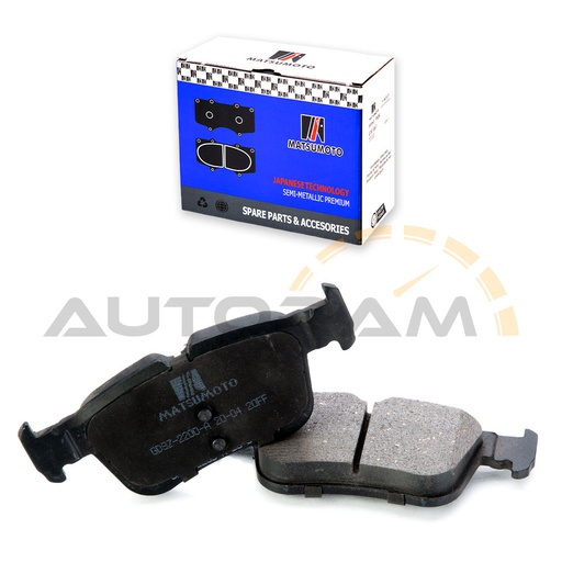 [M1394-SM] Pastillas de Freno Semi-metálica Traseras Ford / Nissan